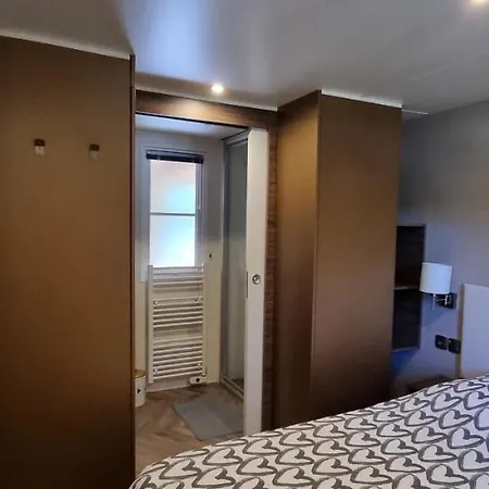 Mobile Avec Terrasse Et Piscine. Alpehytte