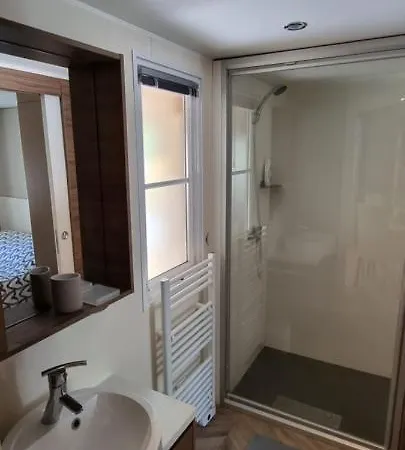 Mobile Avec Terrasse Et Piscine.